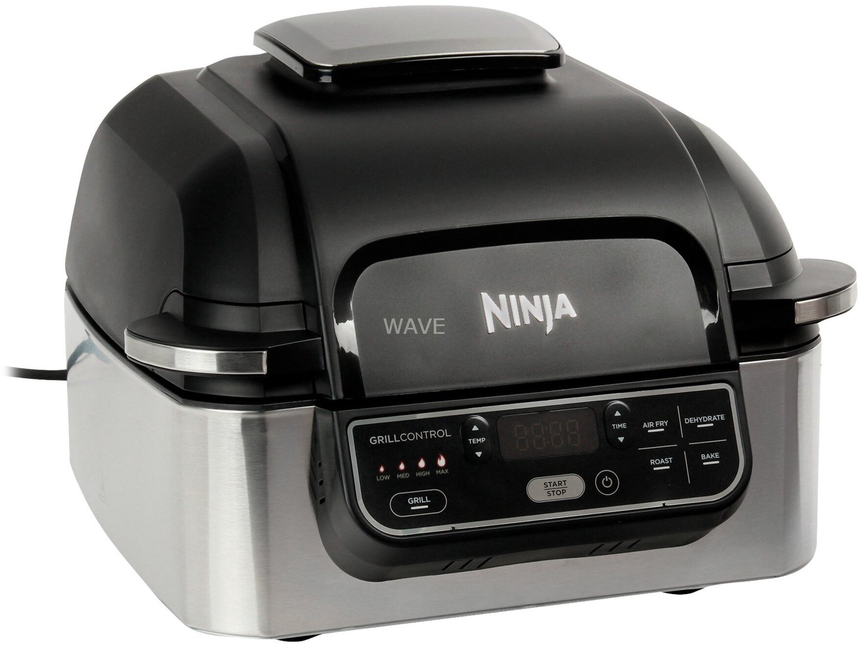 Karšto oro gruzdintuvė Ninja AG301EU, sidabro sp./juoda sp., 1750 W, 5.7 l