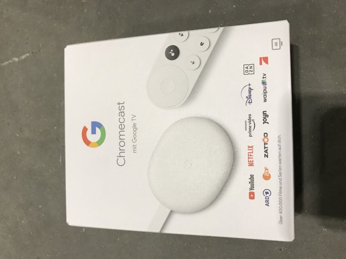 Товар с повреждённой упаковкой. Google Chromecast 4K , USB Type-C