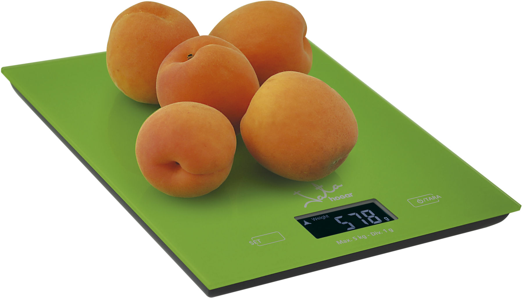 Elektrooniline köögikaal Jata 729/V, roheline K-rauta