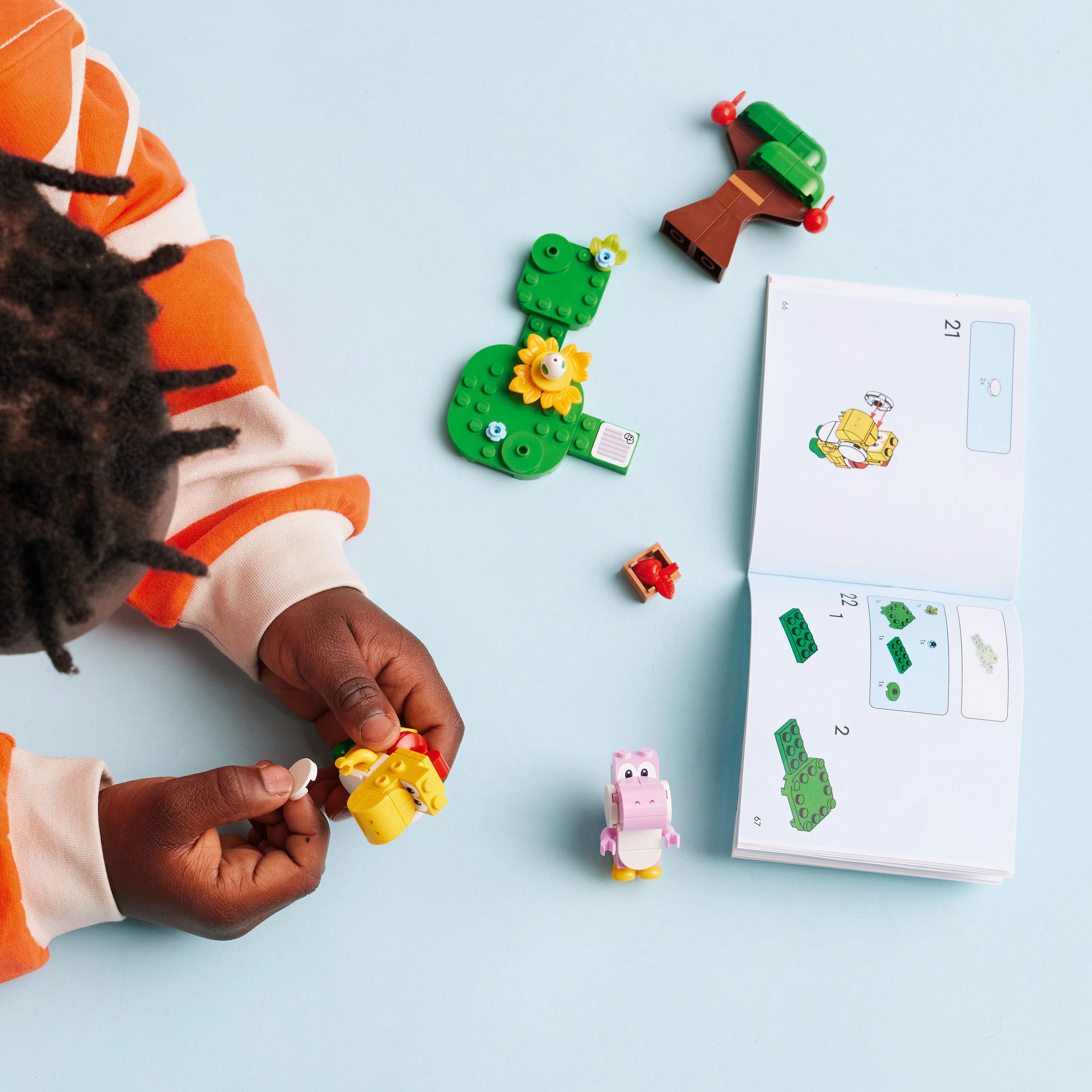 Konstruktorius LEGO® Super Mario Yoshi kiaušinis miške