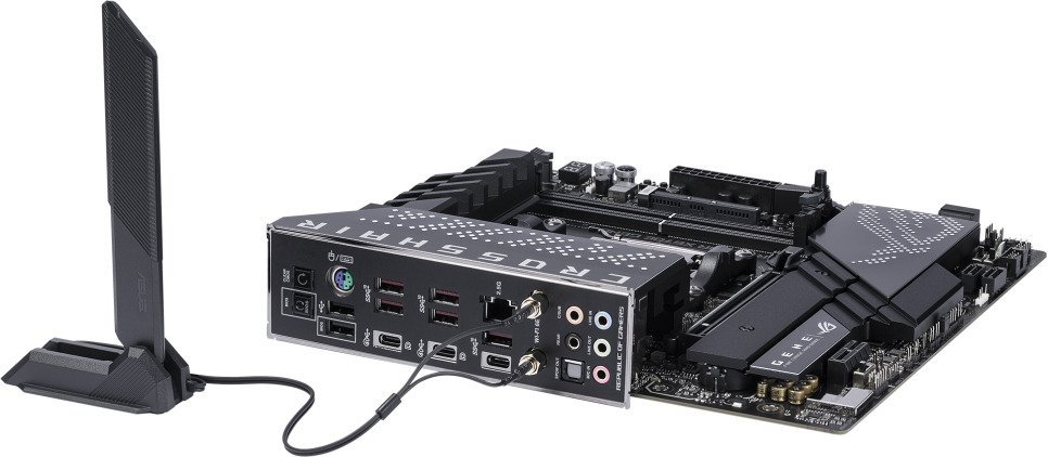 Pagrindinė plokštė Asus ROG CROSSHAIR X670E GENE - Senukai.lt