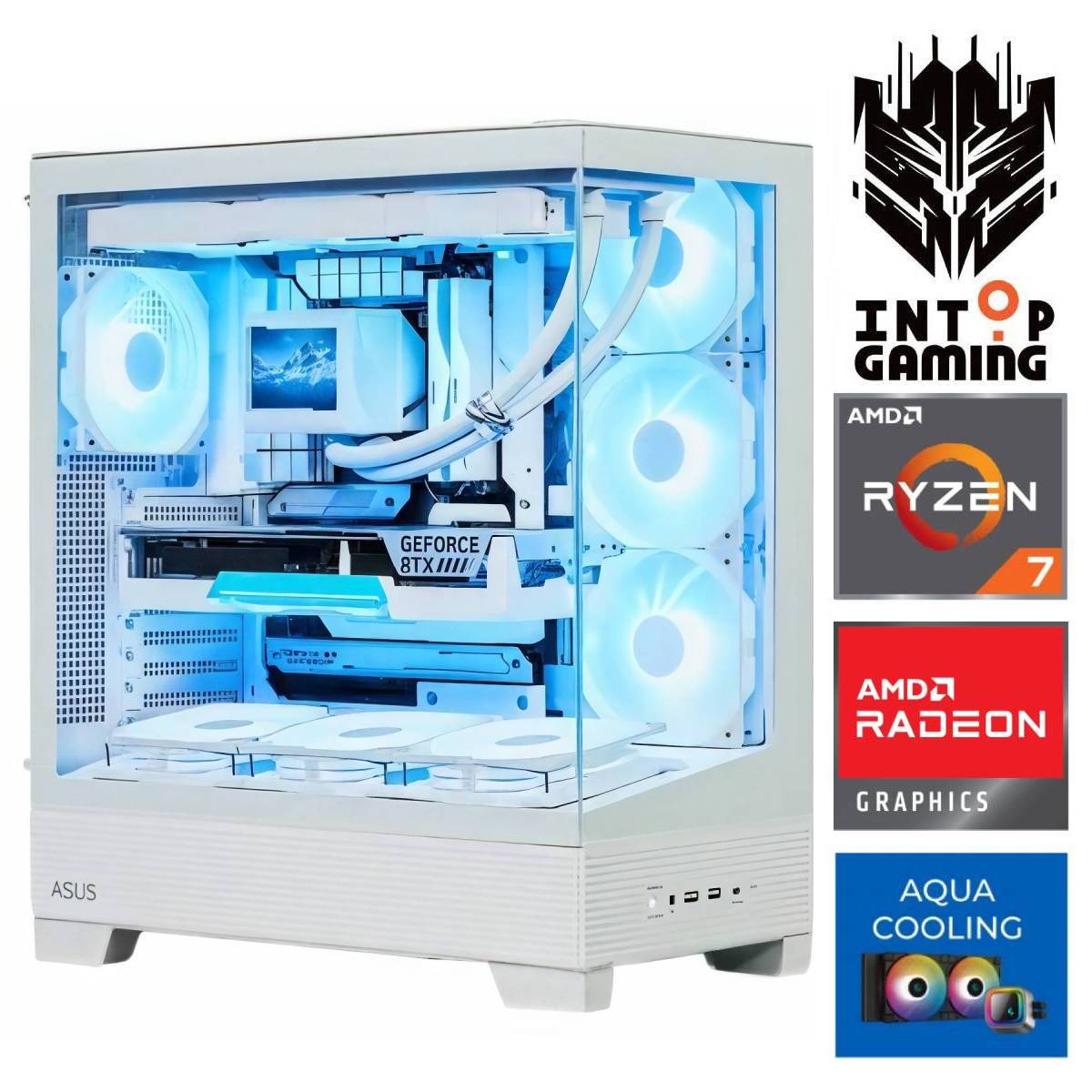 Stacionārs dators Intop RM91807NS AMD Ryzen