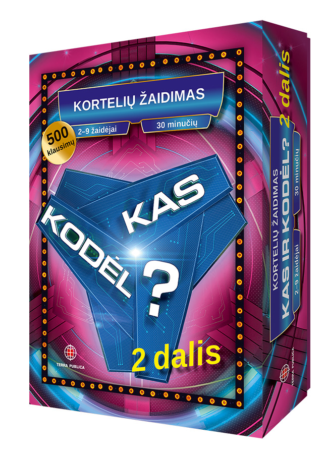 Viktorinos žaidimas Kas ir Kodėl? 2 - Senukai.lt