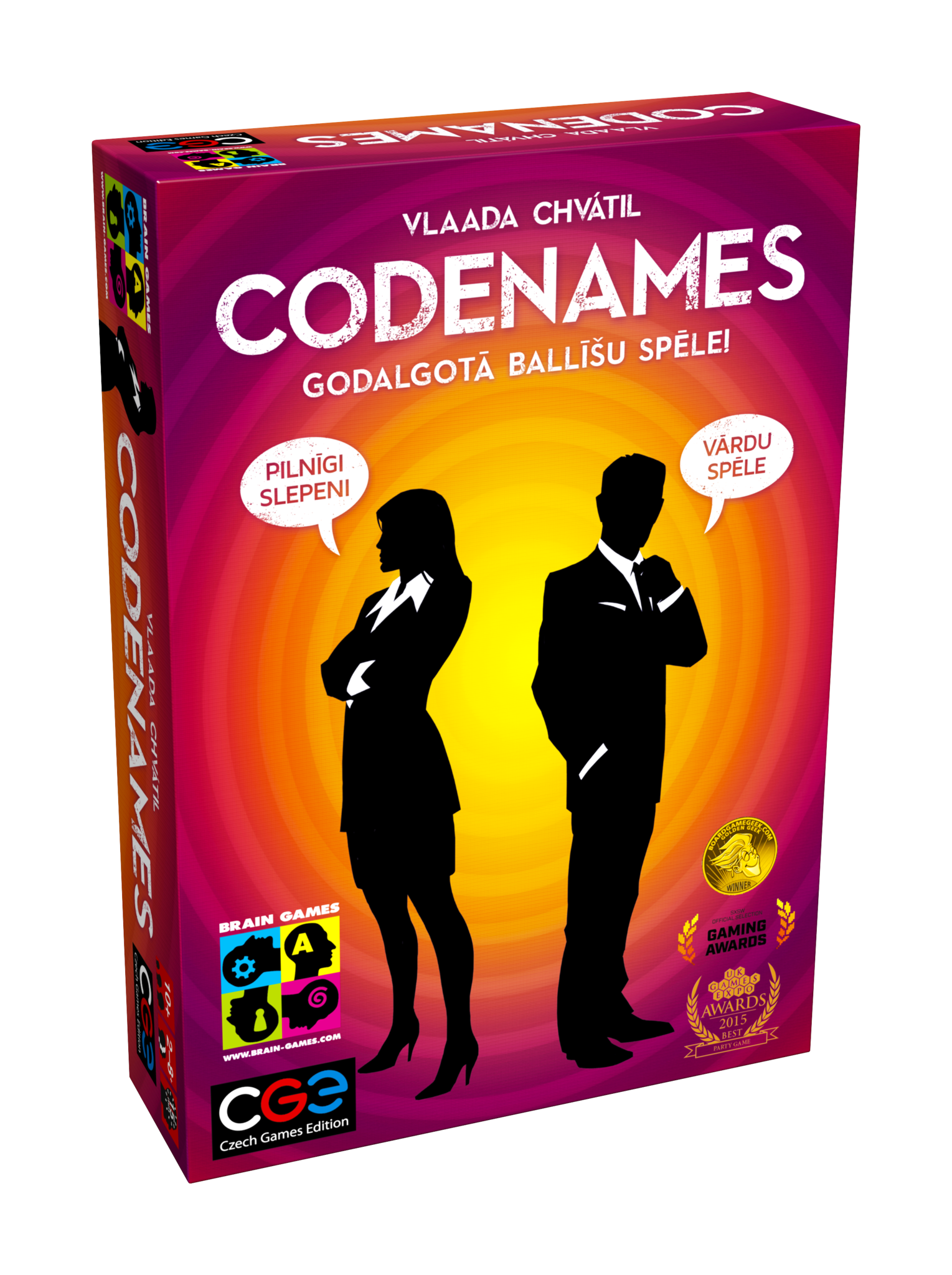 Kortų žaidimas Brain Games Codenames, LT - Senukai.lt