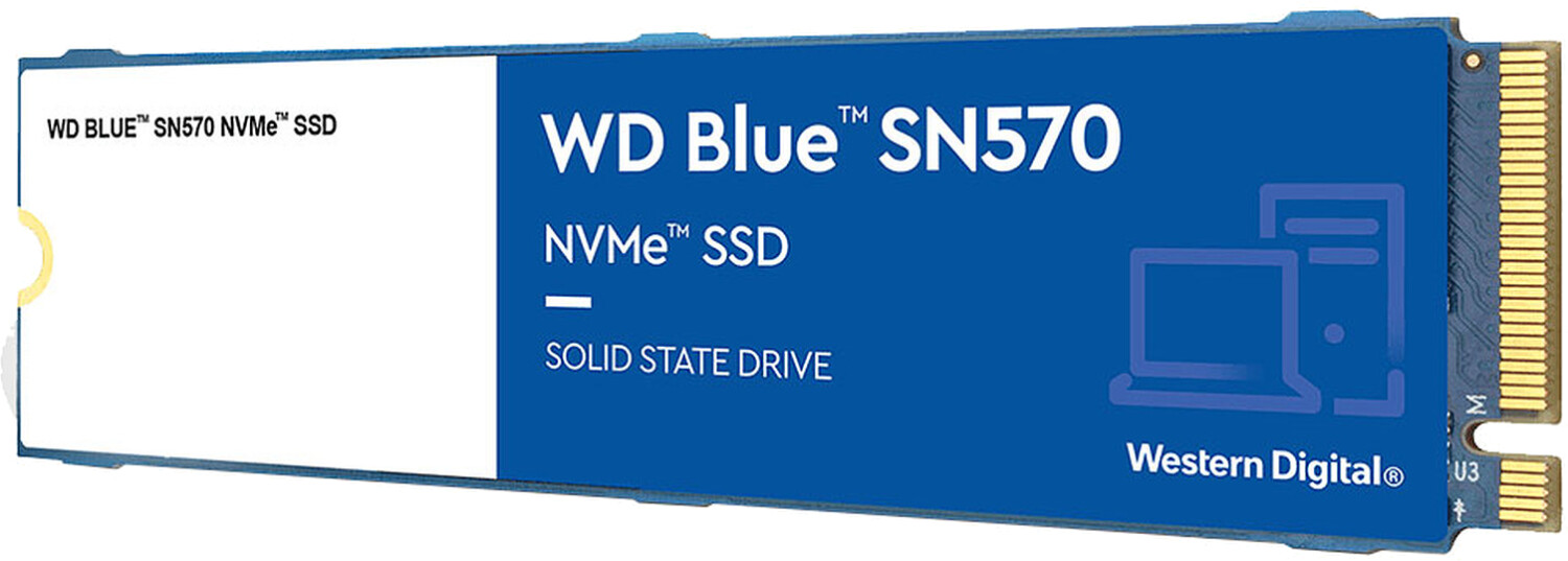 WD Blue™ SN570 NVMe™ SSD1TB Kietasis diskas (SSD) Western Digital Blue SN570, M.2, 1 TB