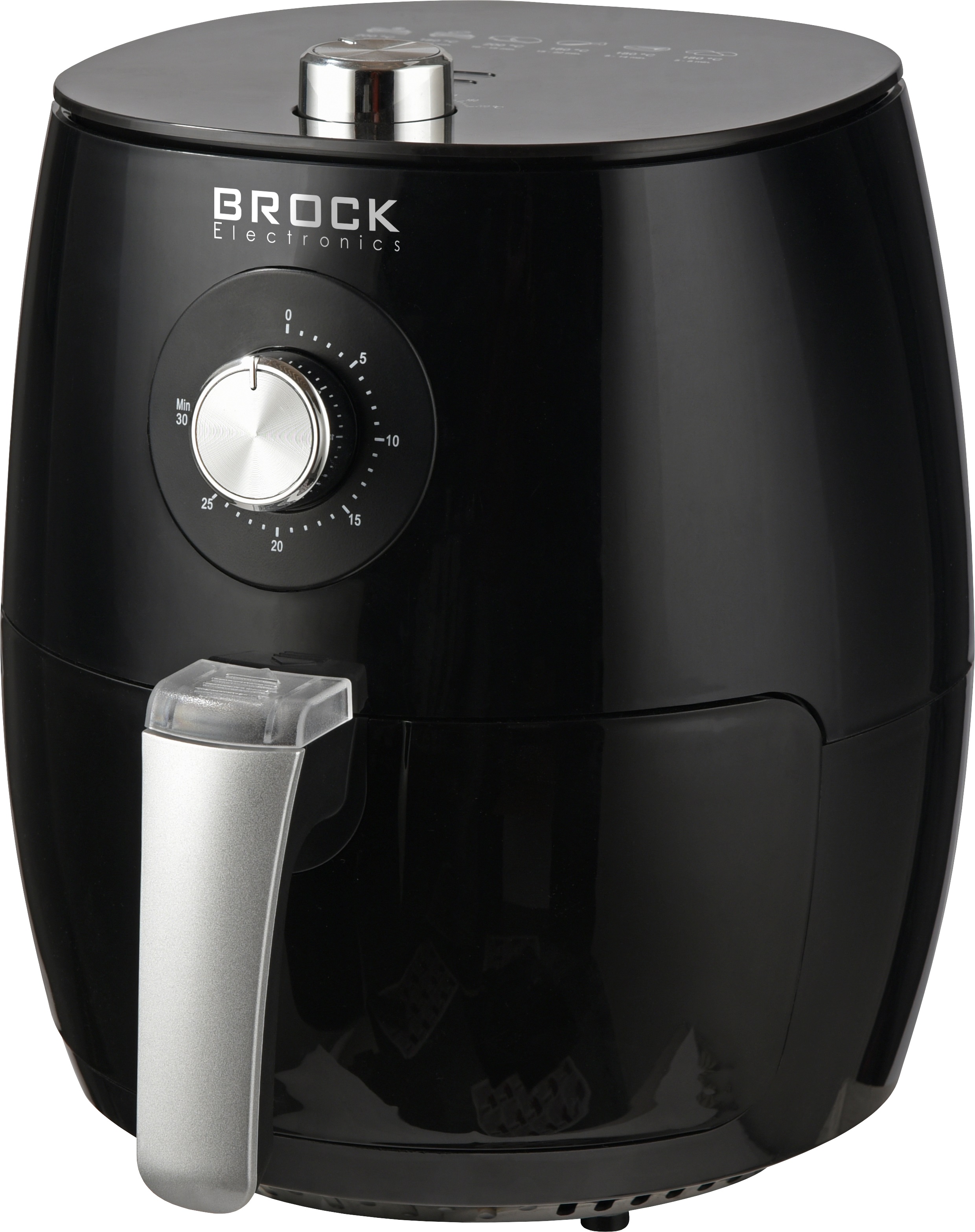 Karšto oro gruzdintuvė Brock AFM 3501 BK, juoda sp., 1500 W, 3.5 l