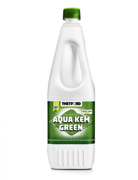 Sanitarinis skystis stovyklavimo tualetams Thetford Aqua Kem Green