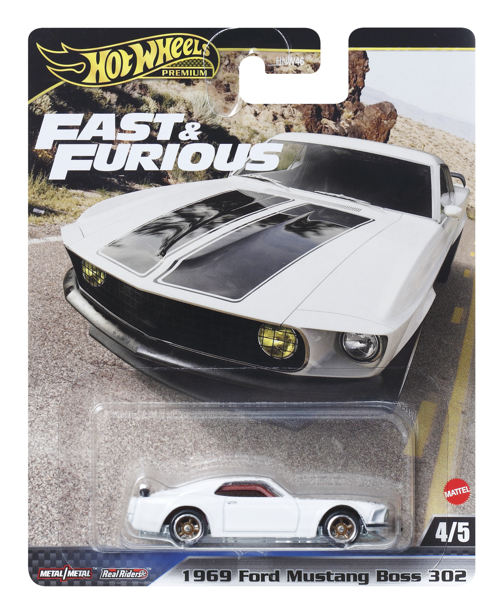 Žaislinis automobilis Mattel Hot Wheels PREMIUM FAST FURIOUS HNW46