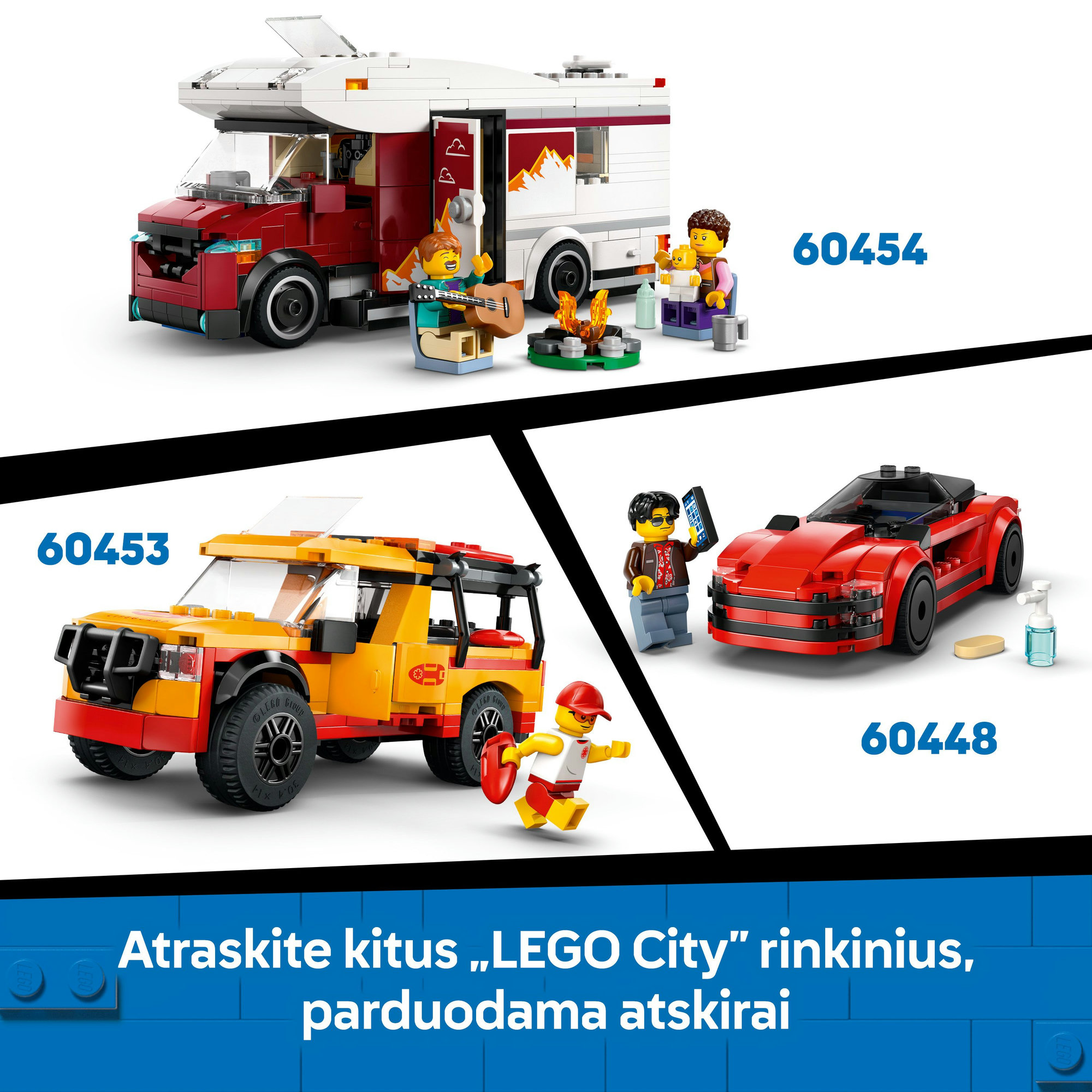 その他 ruuu Konstruktorius LEGO® City Off-Road 4x4 kalnų visureigis 60447, 221