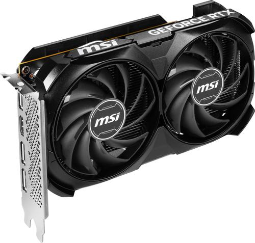 Vaizdo plokštė MSI GeForce RTX 4060 Ventus 2X Black, 8 GB, GDDR6