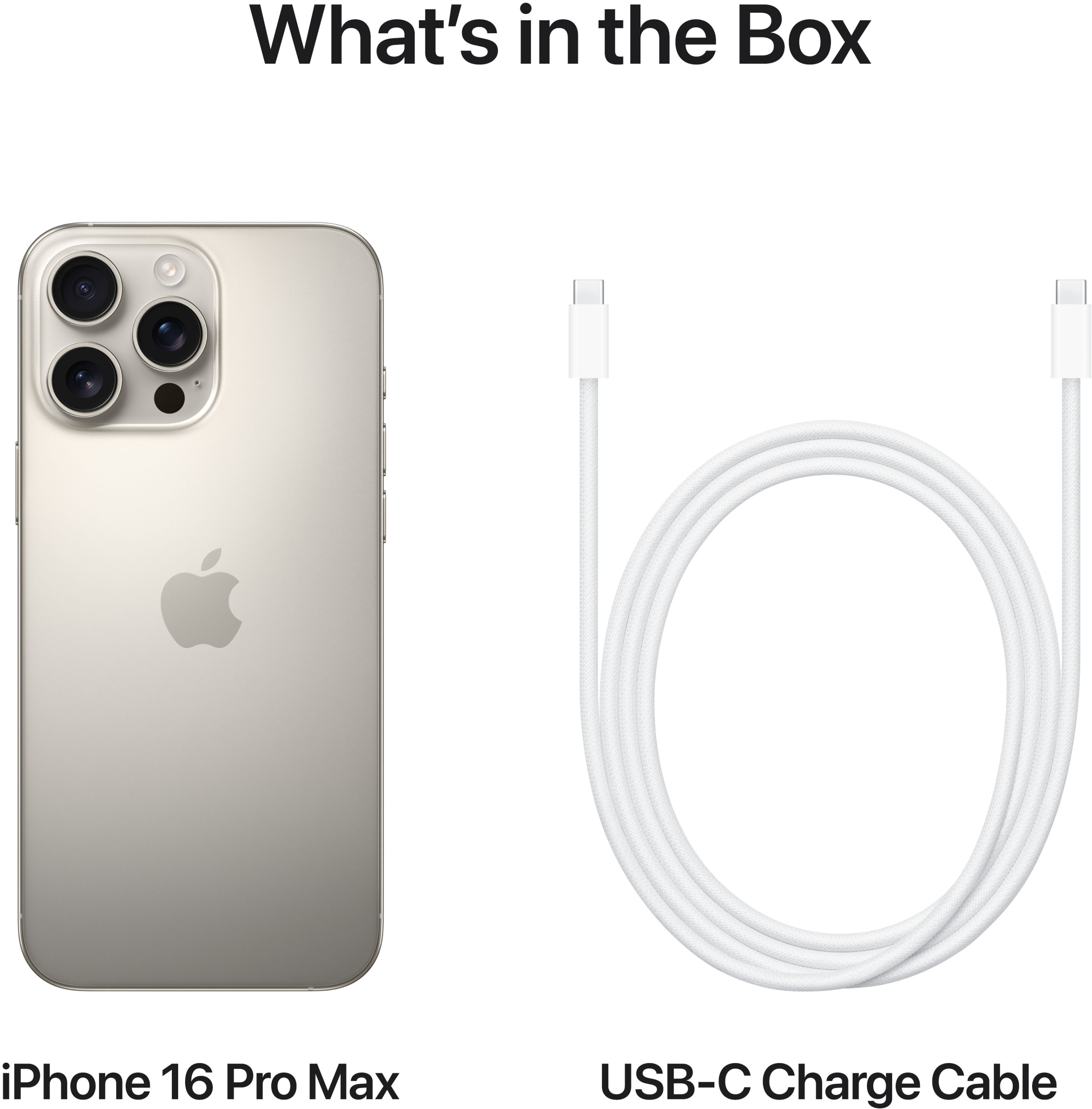 Mobilusis telefonas Apple iPhone 16 Pro Max, 256 GB, natūralaus