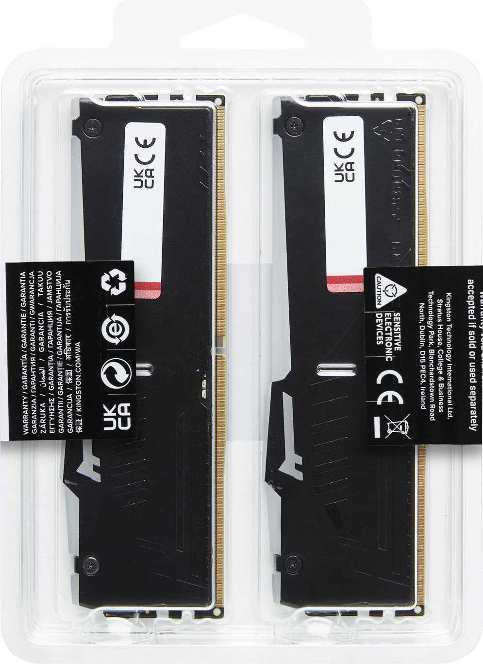 Оперативная память (RAM) Kingston Fury Beast RGB, DDR5, 16 GB