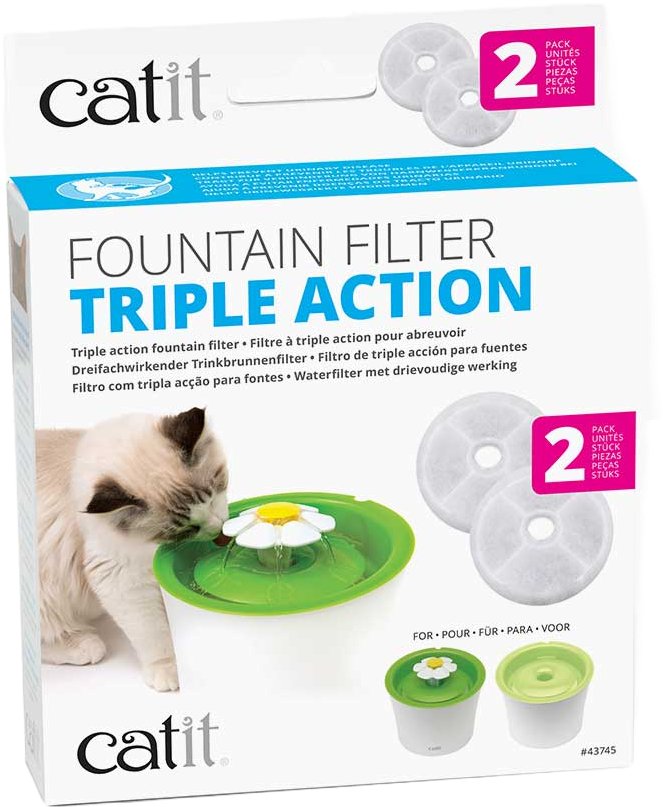 Filtrs dzeršanai Catit Triple Action, 14