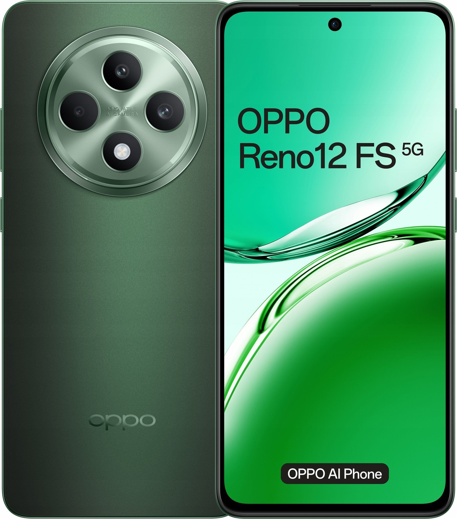Mobilusis telefonas Oppo Reno 12 5G, 512 GB, žalia sp.