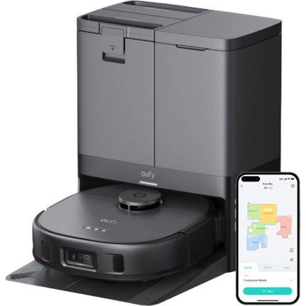 Dulkių siurblys - robotas Eufy X10 Pro Omni, juoda sp.