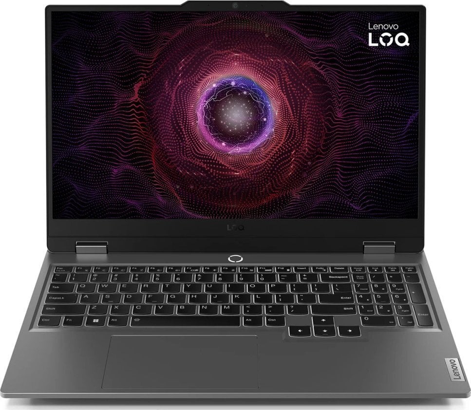 Nešiojamas kompiuteris Lenovo LOQ 15 15ARP9, AMD Ryzen™ 5 7235HS, 16 GB, 512 GB, 15.6 ", Nvidia GeForce RTX 4050, pilka sp., EN, Windows 11