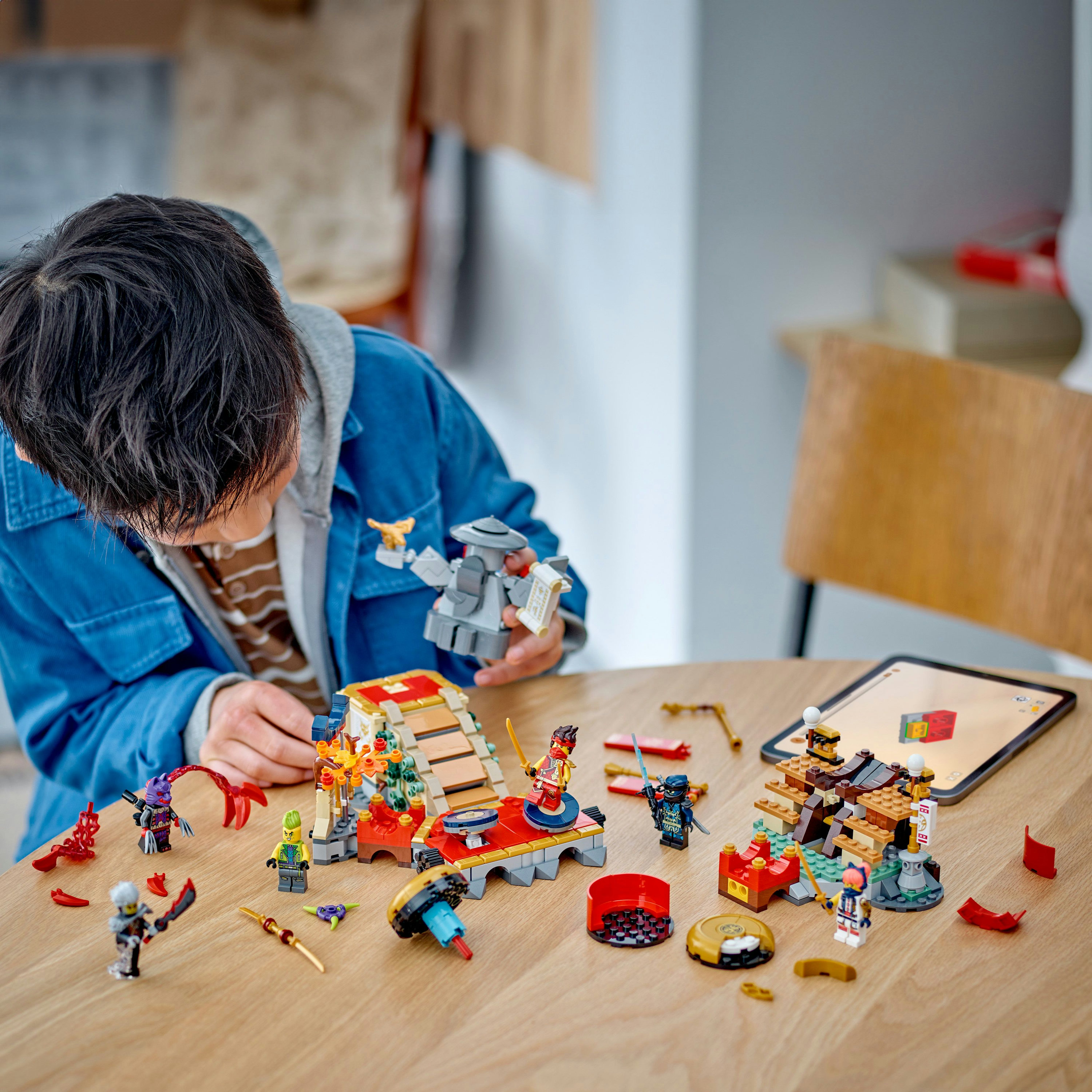 Konstruktorius LEGO® Ninjago Turnyro kovų arena 71818, 659 vnt