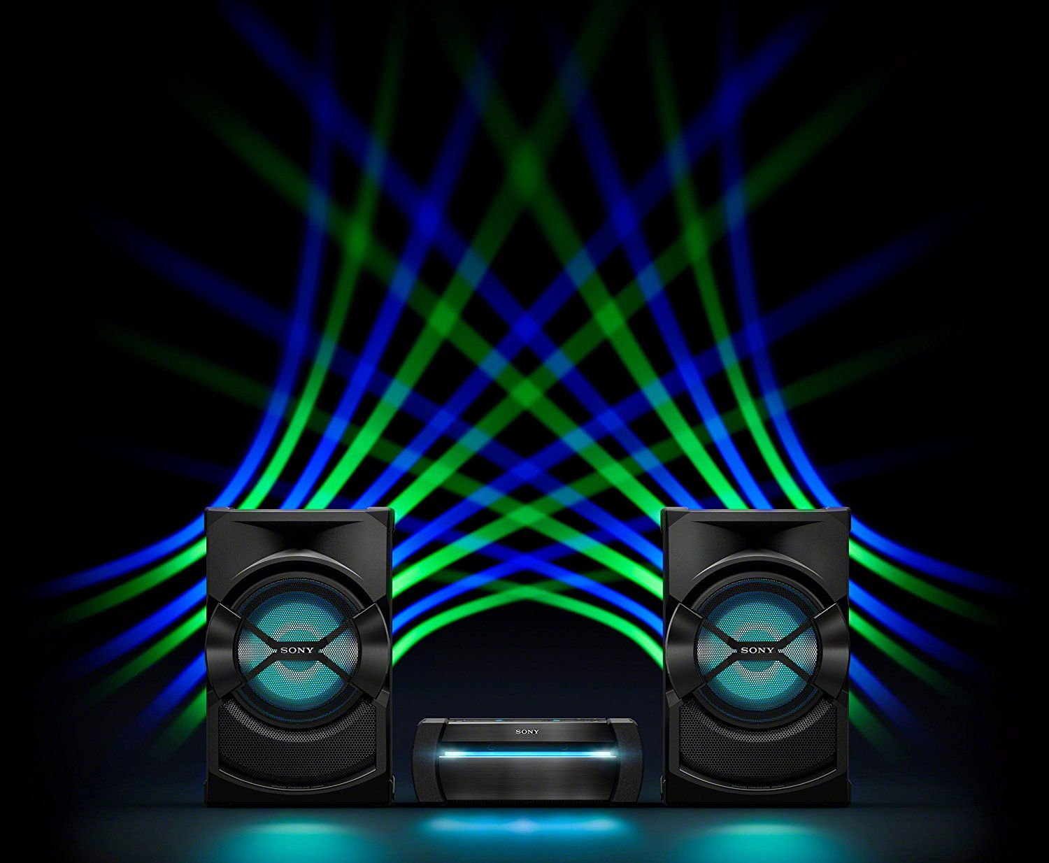 Muzikinis centras Sony Shake X30, 1200 W