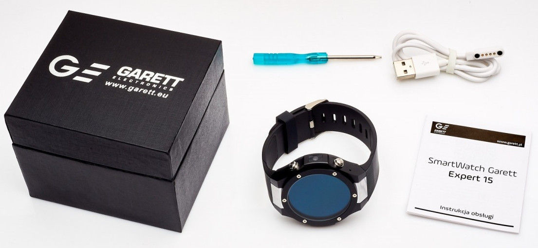 Išmanusis laikrodis Garett Expert 15, aukso