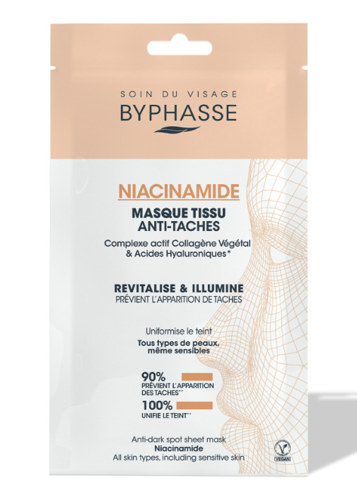Sejas maska Byphasse Niacinamide Anti-Stain, 18