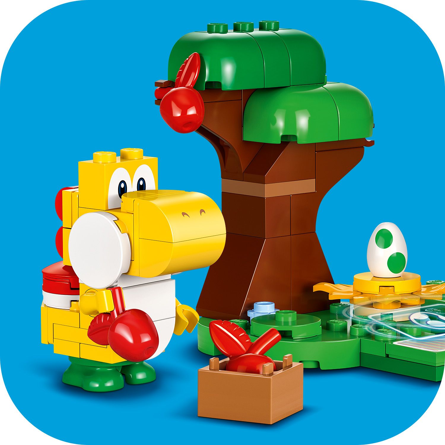 Konstruktorius LEGO® Super Mario Yoshi kiaušinis miške