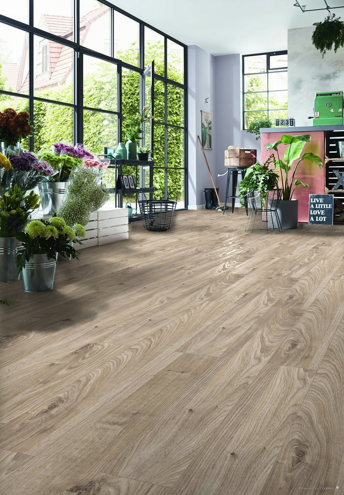 Laminuotos medienos plaušų grindys Kronotex Mammut D 3081, 12 mm