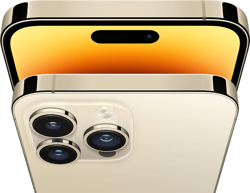 Мобильный телефон Apple iPhone 14 Pro Max 256GB Gold - Ksenukai.lv