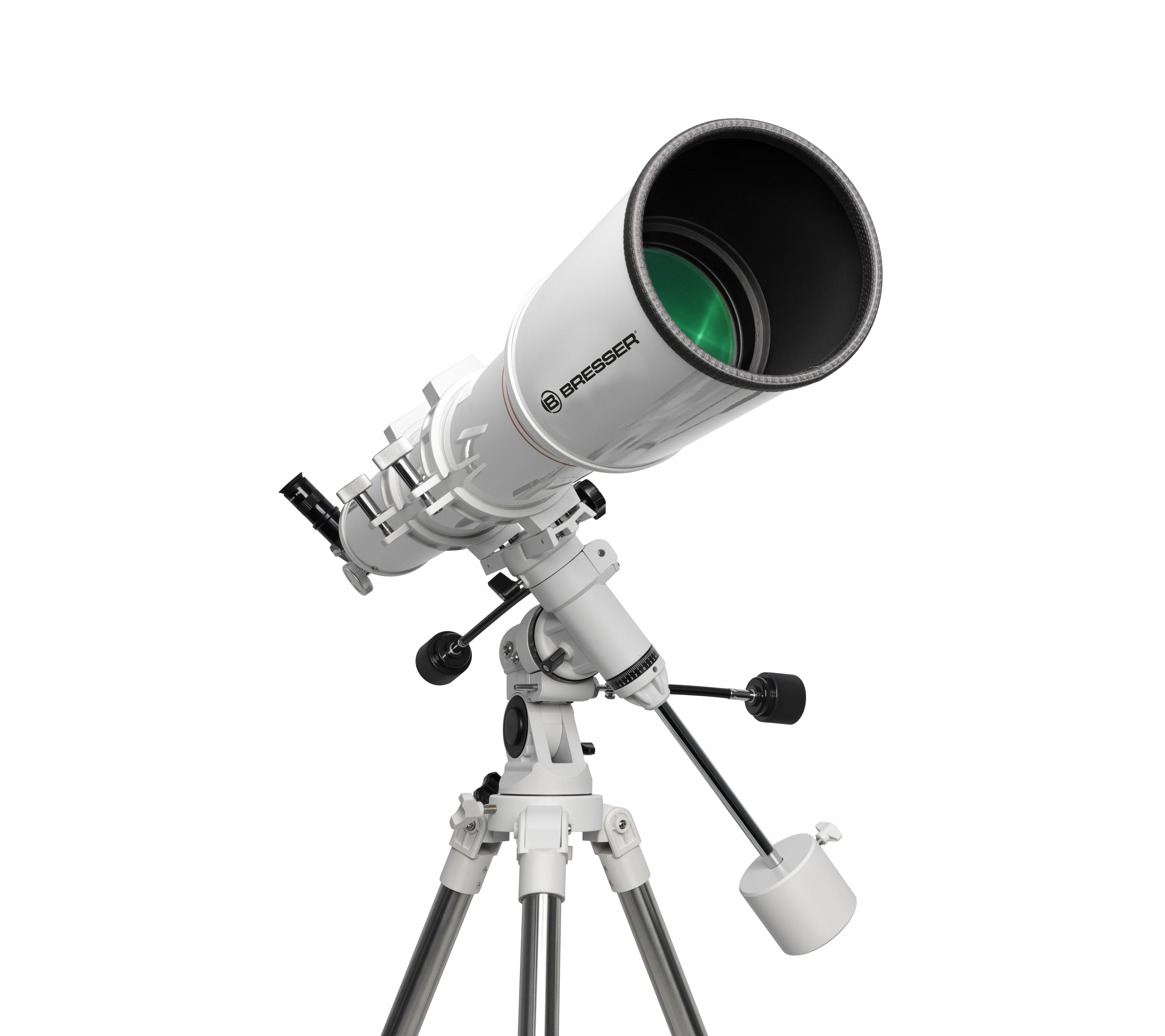 Teleskopas Bresser First Light AR-102/1000, refraktoriai, 17 kg