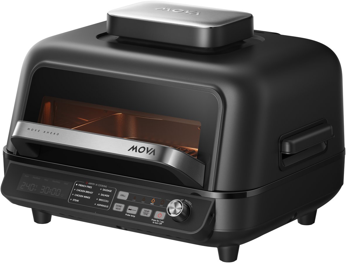 Karšto oro gruzdintuvė Mova IG20 Pro, juoda sp., 1775 W, 6.5 l