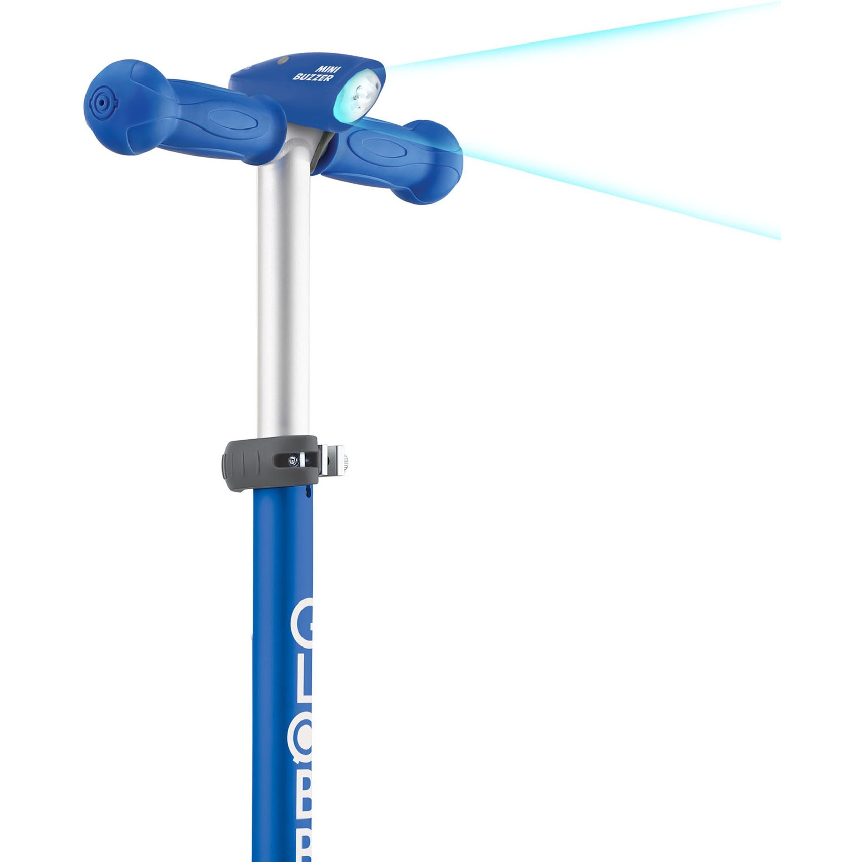 Priedas paspirtukams, žibintas Globber Mini Buzzer, žalia sp. - 1a.lt