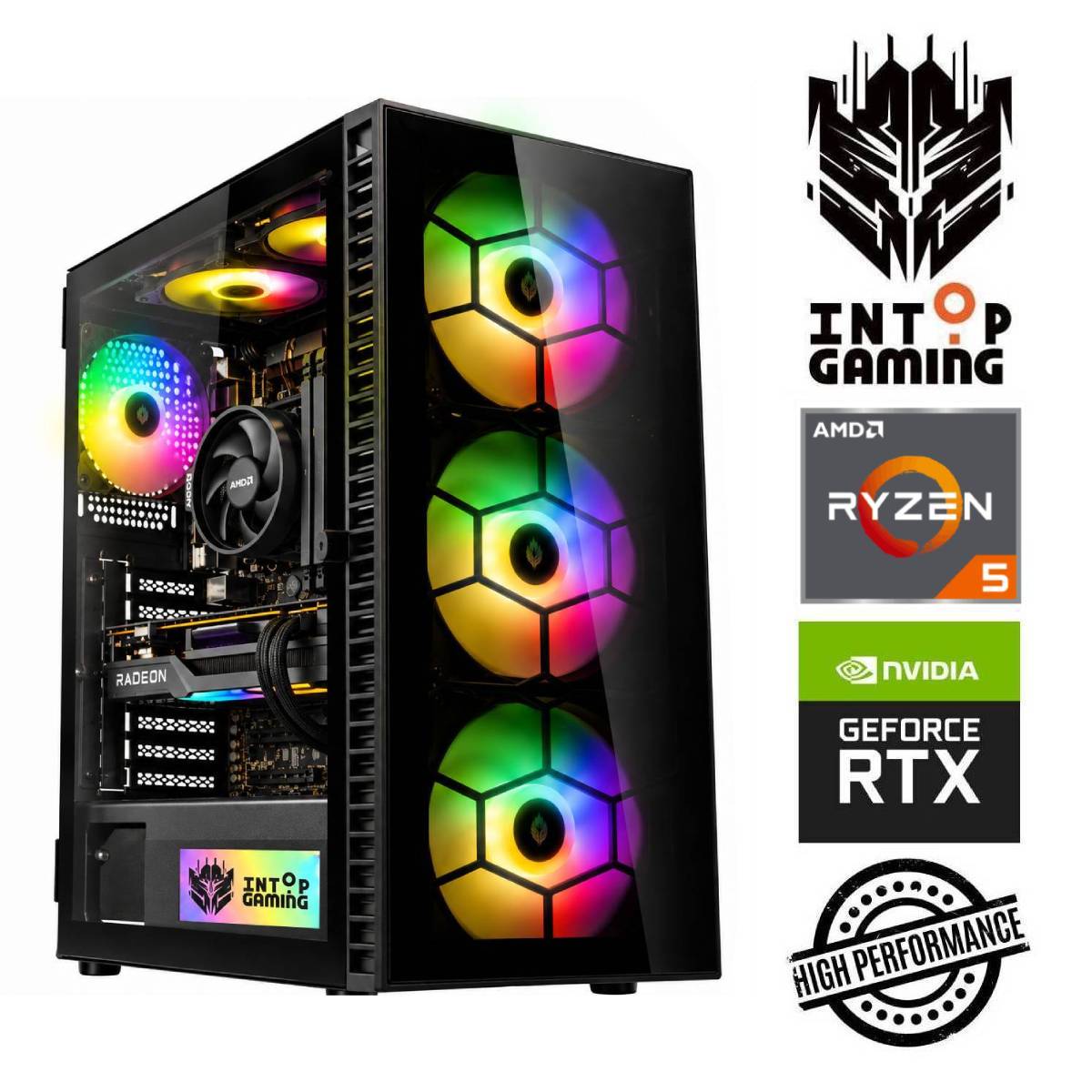 Stacionārs dators Intop RM90743NS AMD Ryzen