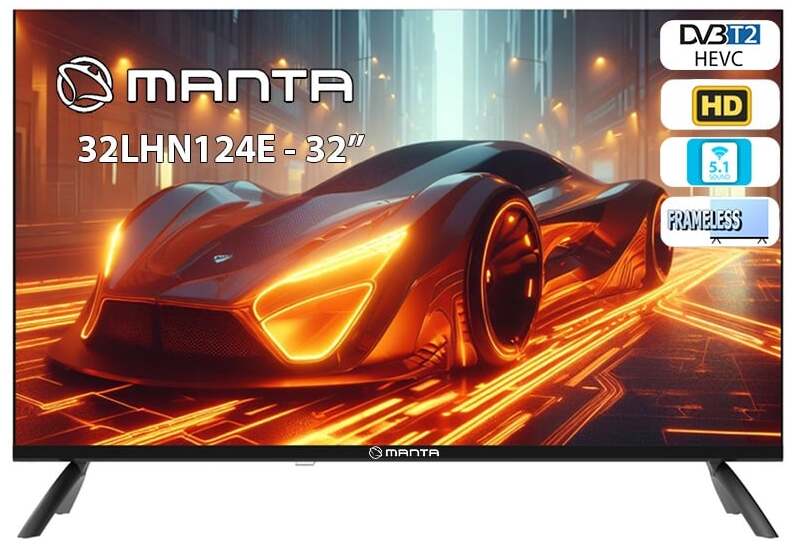 Televizorius Manta 32LHN124E, 32 ", HD