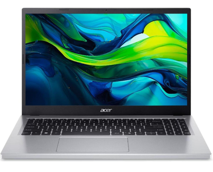 Nešiojamas kompiuteris Aspire AG15-32P-39R2, Intel Core 3 N355., 8 GB, 128 GB, 15.6 ", Intel UHD Graphics, sidabro sp., EN, Windows 11 home