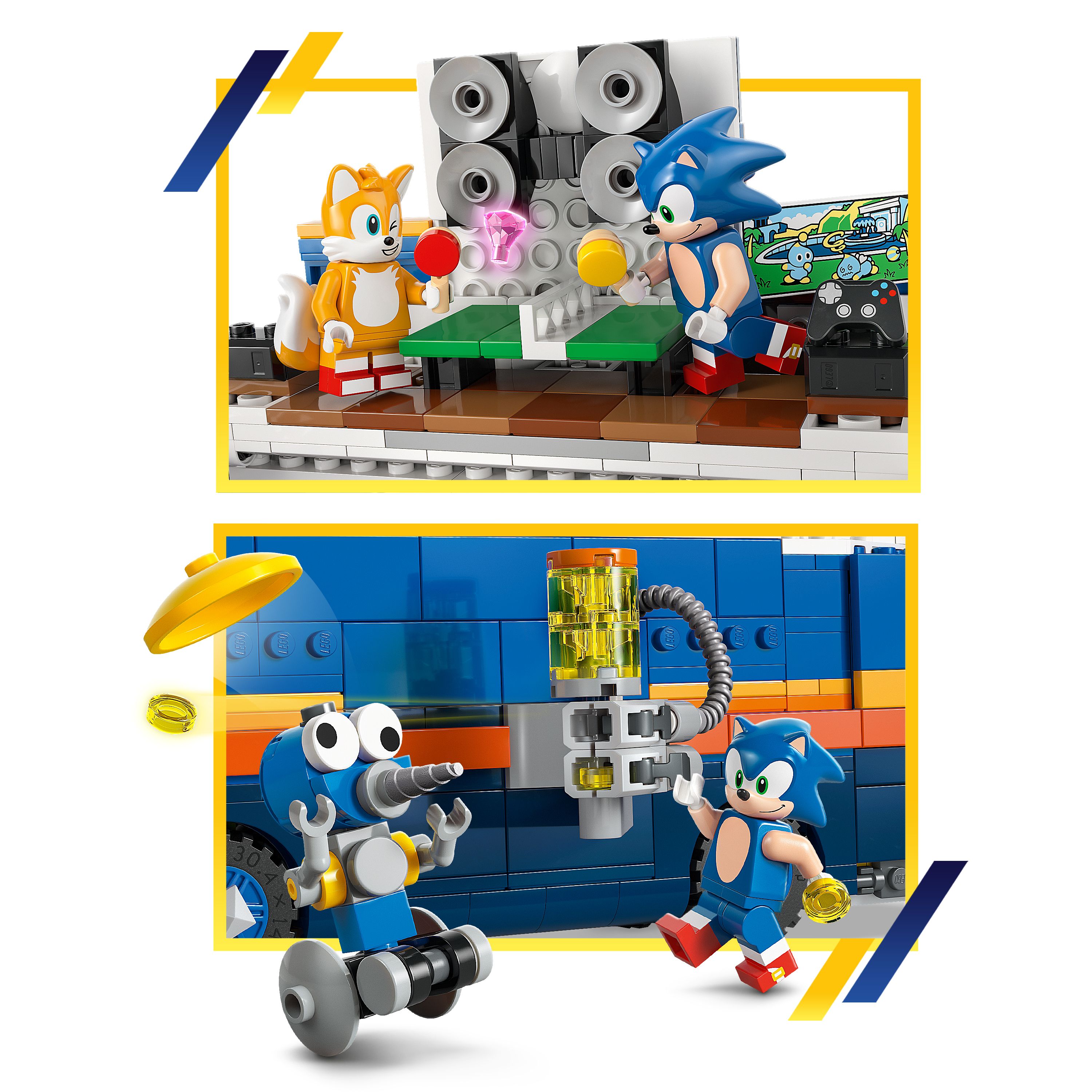 Konstruktorius LEGO® Sonic The Hedgehog Sonic komandos sunkvežimis