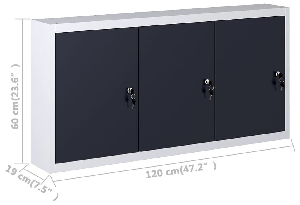 Darbastalis VLX Workbench With Three Wall Panel & Cabinet, 120 cm