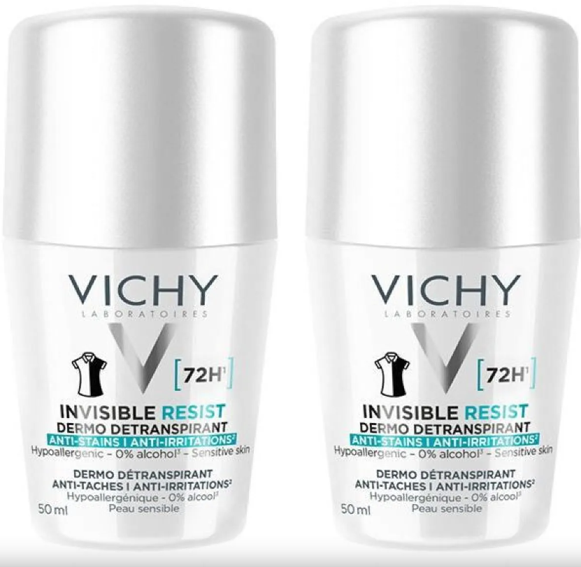 Ķermeņa dezodorants, komplekts Vichy Invisible Resist