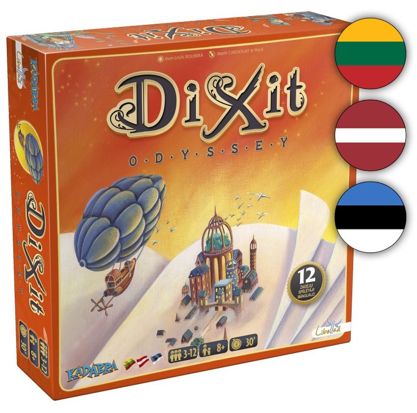 Kortų žaidimas Dixit Kadabra Dixit Odyssey 56027 - Senukai.lt