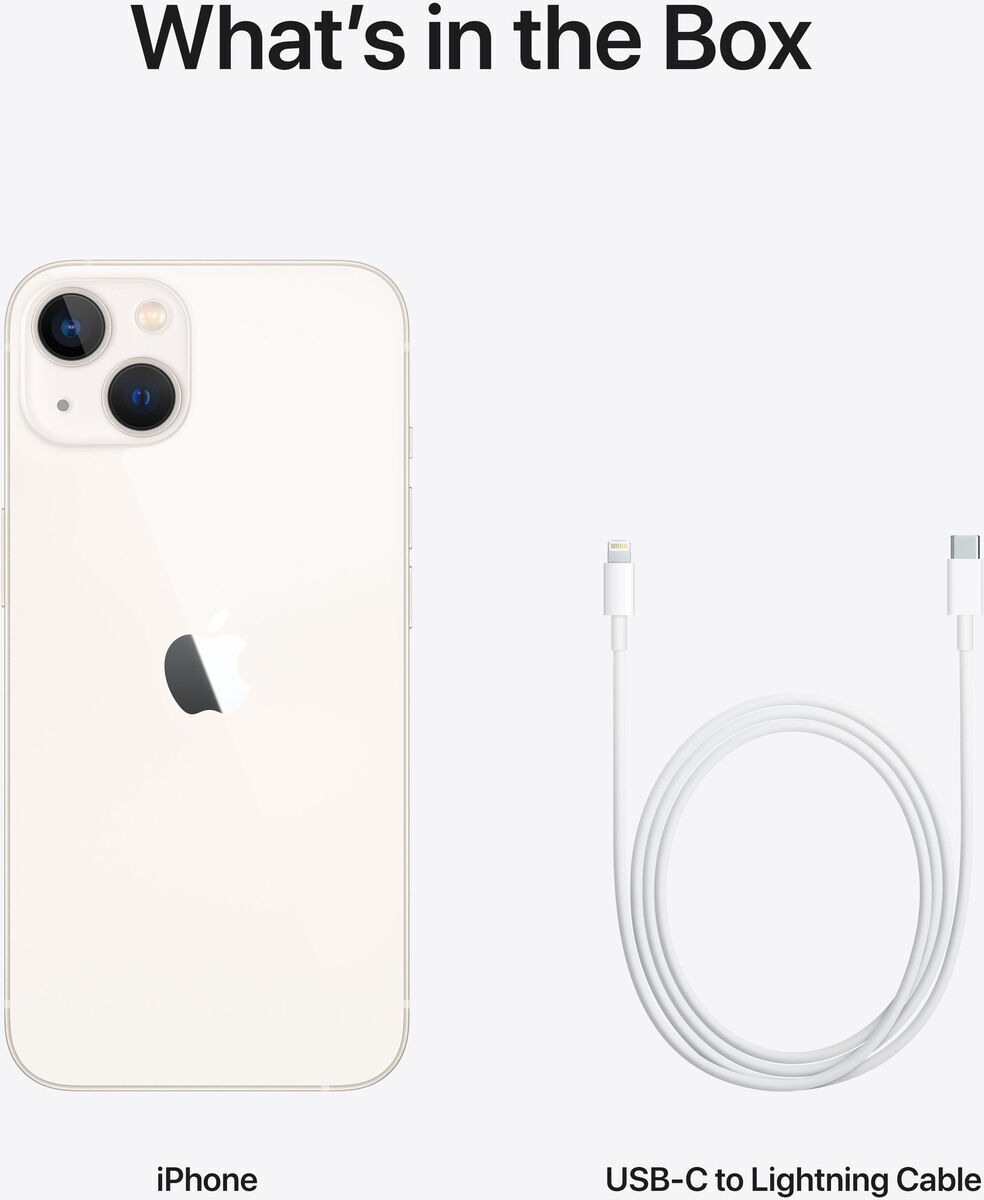 Mobilusis telefonas Apple iPhone 13 128GB Starlight - Senukai.lt