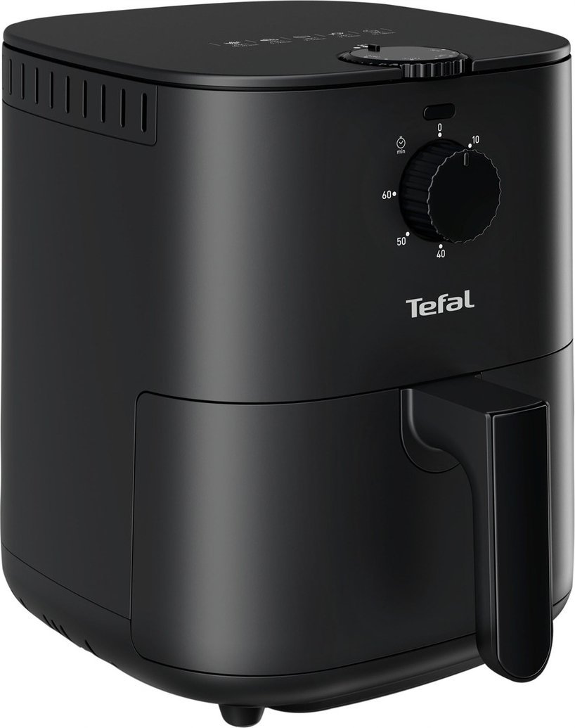Karšto oro gruzdintuvė Tefal Essential EY130815, juoda sp., 1400 W, 3.5 l