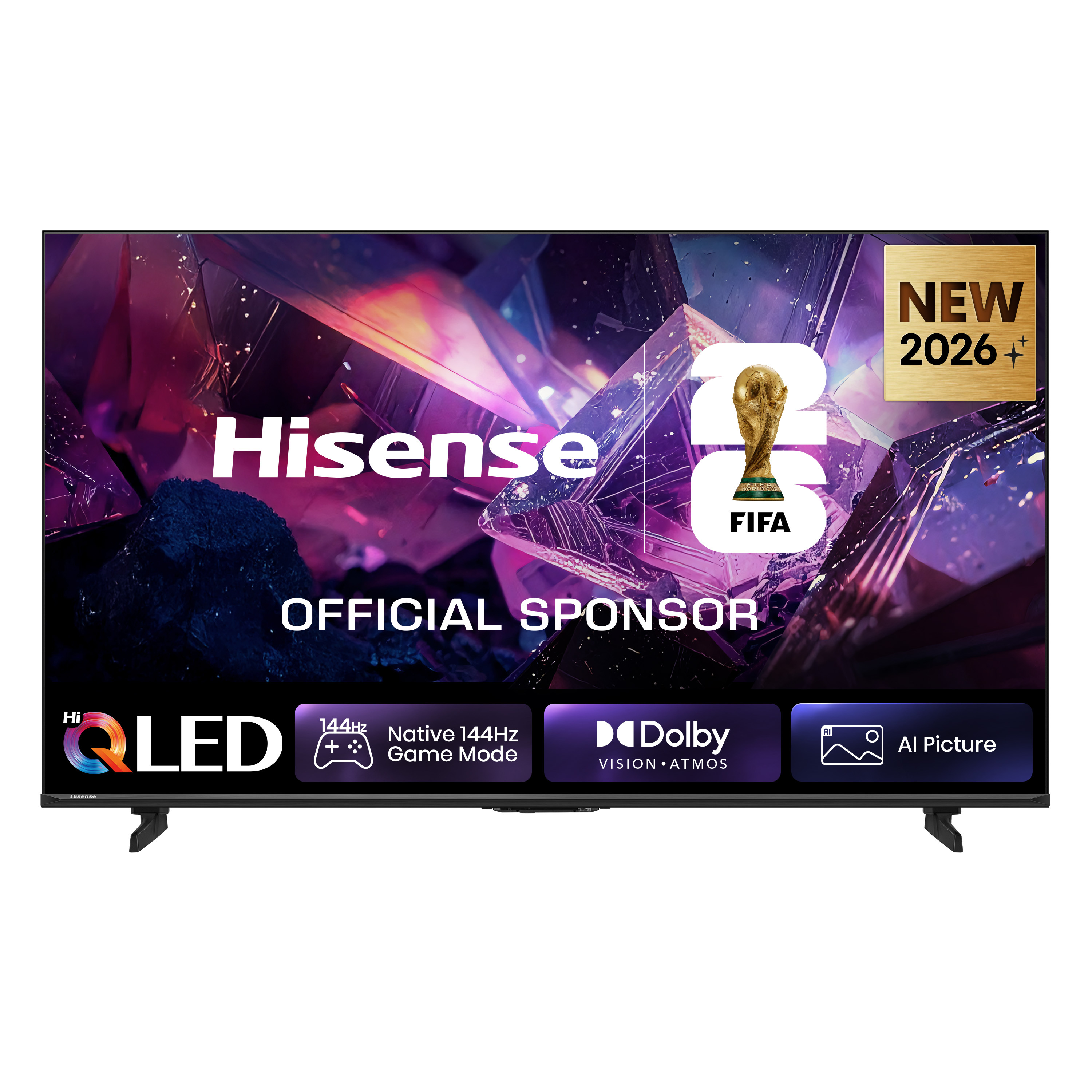 Televizorius Hisense 65E7S PRO, 65 ", 4K QLED