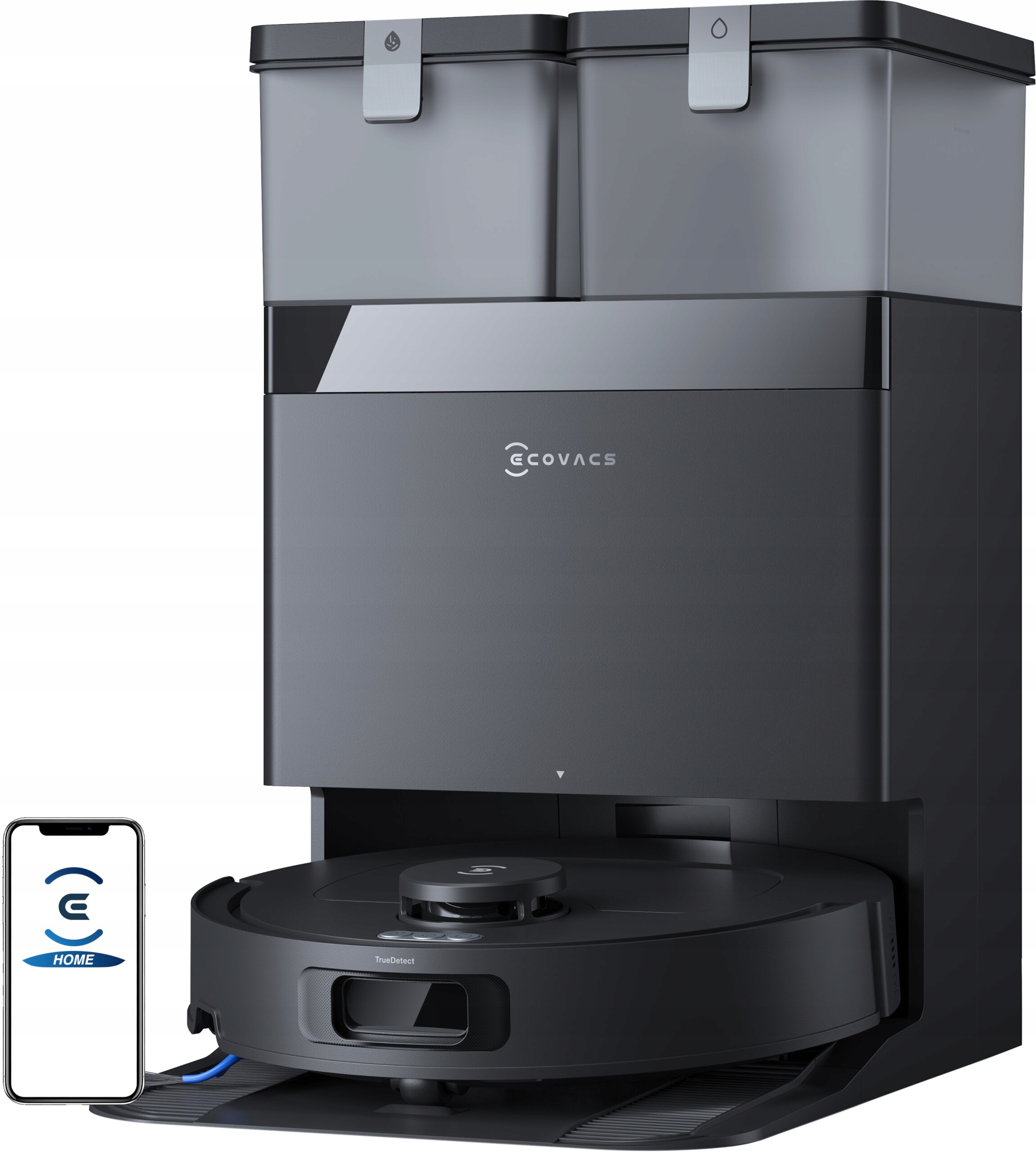 Dulkių siurblys - robotas Ecovacs Deebot T30e Omni, juoda sp.