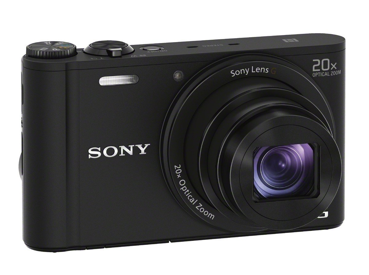 美品 SONY Cyber−shot DSC−WX350(B) SD4GB Skaitmeninis fotoaparatas Sony DSC-WX350, juoda sp. - Senukai.lt