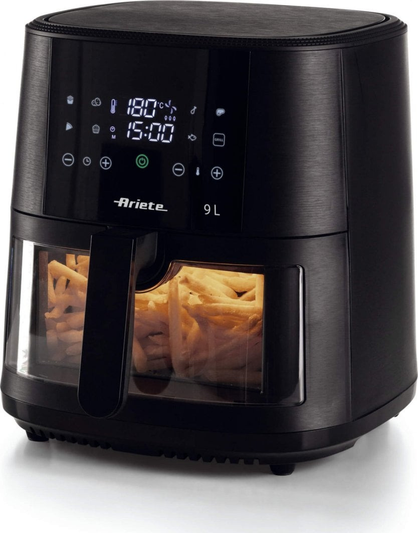 Karšto oro gruzdintuvė Ariete 4630/00, juoda sp., 1500 W, 9 l