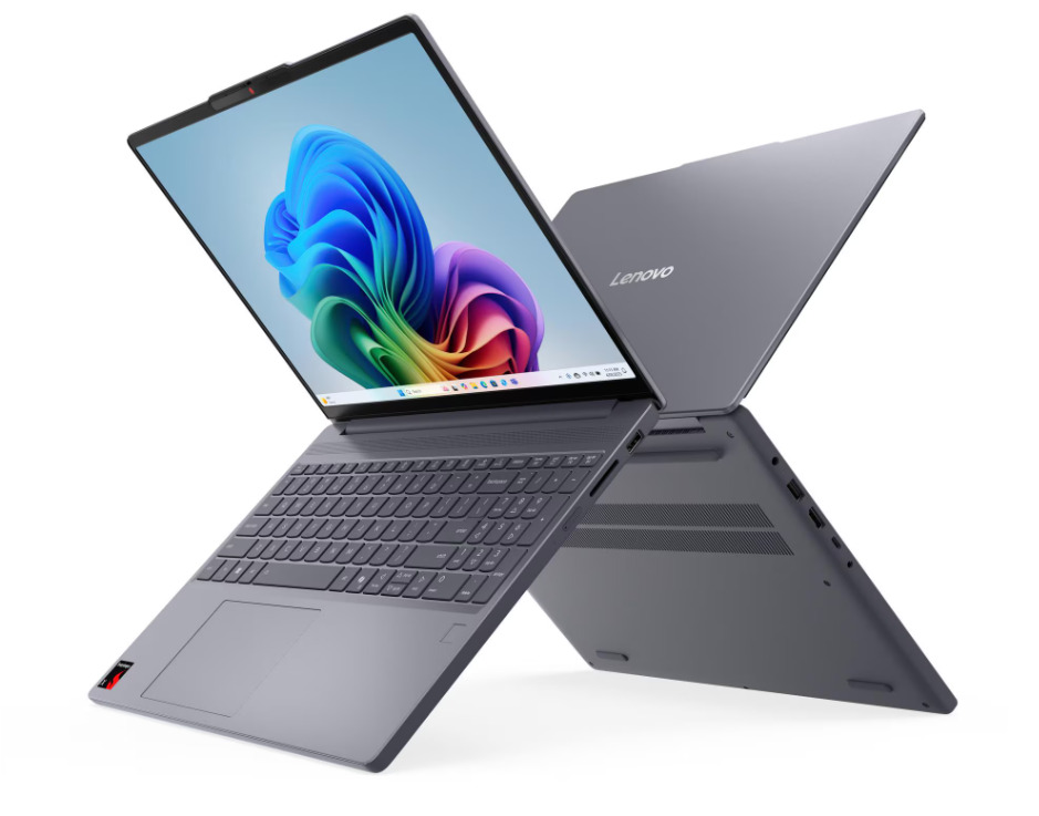 Nešiojamas kompiuteris Idea Pad Slim 3 83N3006BUS, Qualcomm Snapdragon X1‑26‑100, 16 GB, 512 GB, 15.3 ", Qualcomm Adreno X1-45, pilka sp., EN, Windows 11 home