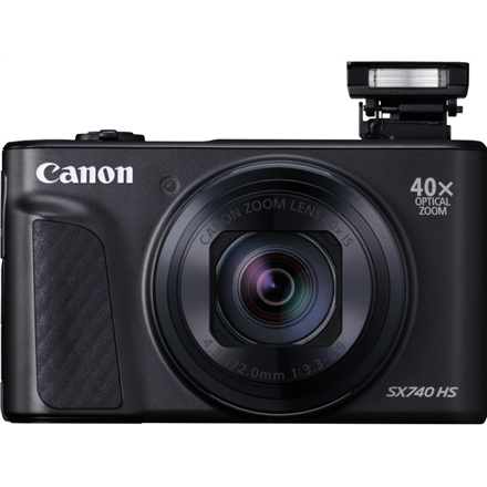 Skaitmeninis fotoaparatas Canon PowerShot SX740 HS, juoda sp