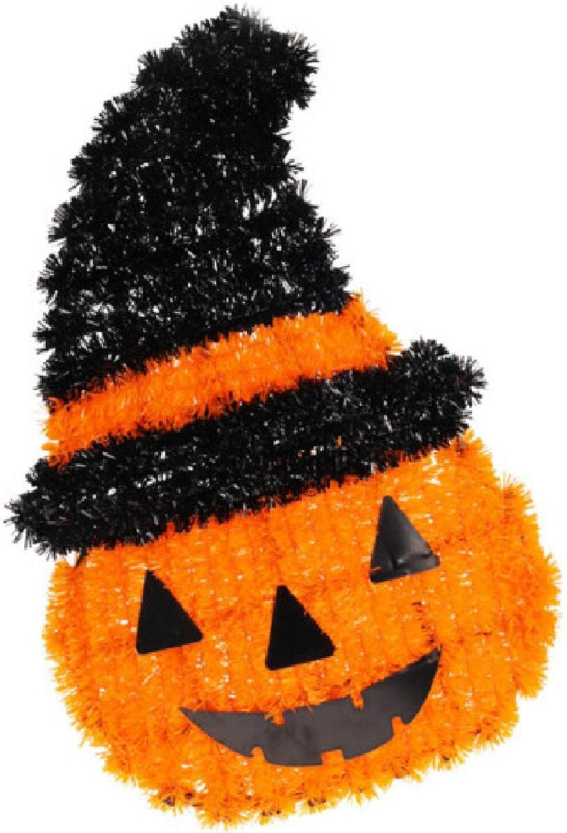 - Dekorācija bērniem/pieaugušajiem, ķirbis Halloween, melna