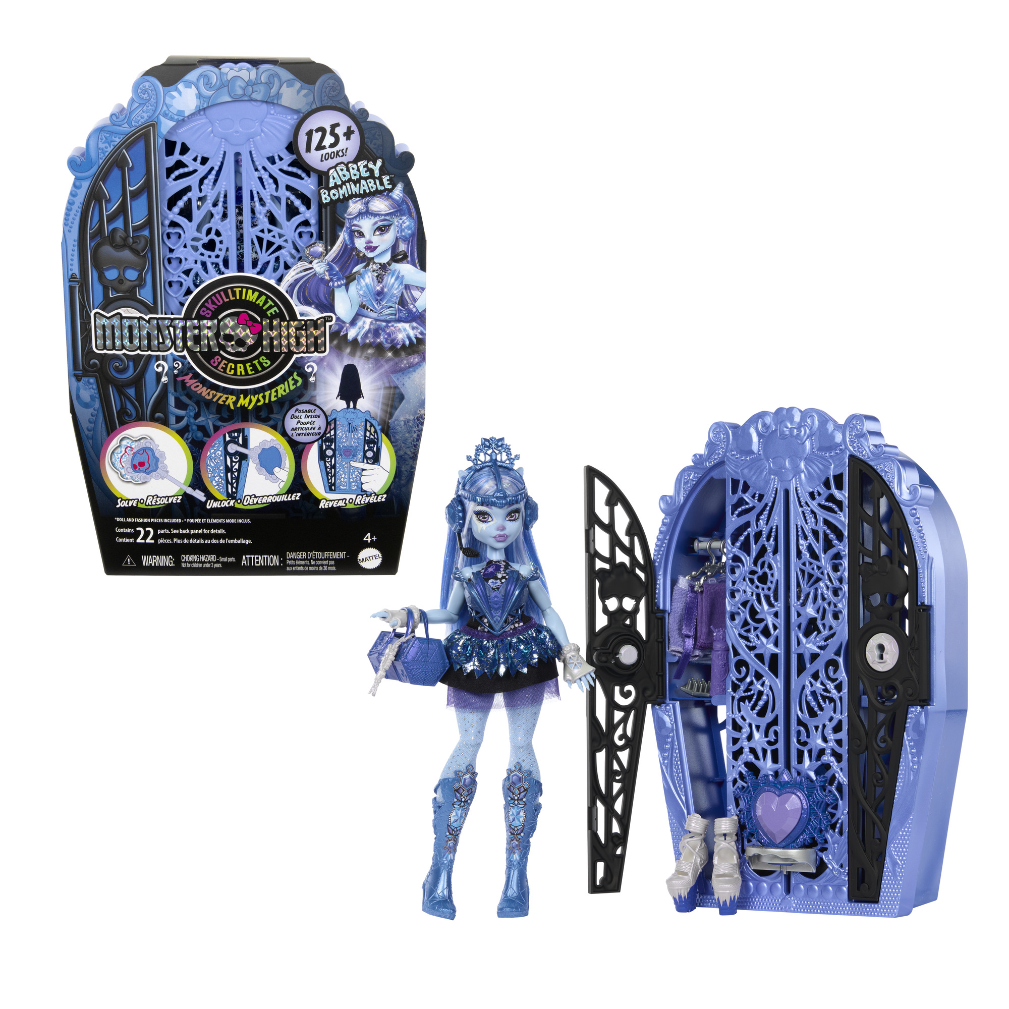 Lėlė Mattel Monster High Abbey HXH86, 32 cm - Senukai.lt