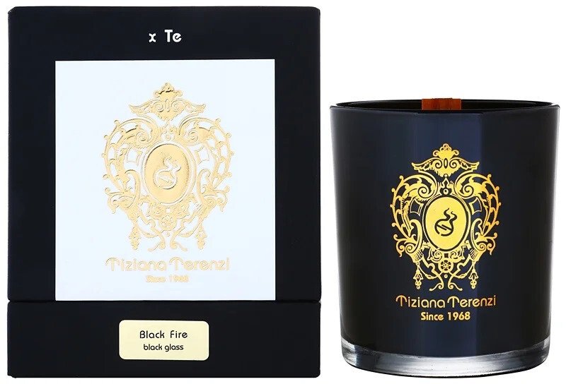 Svece, aromātiskā Tiziana Terenzi Black fire