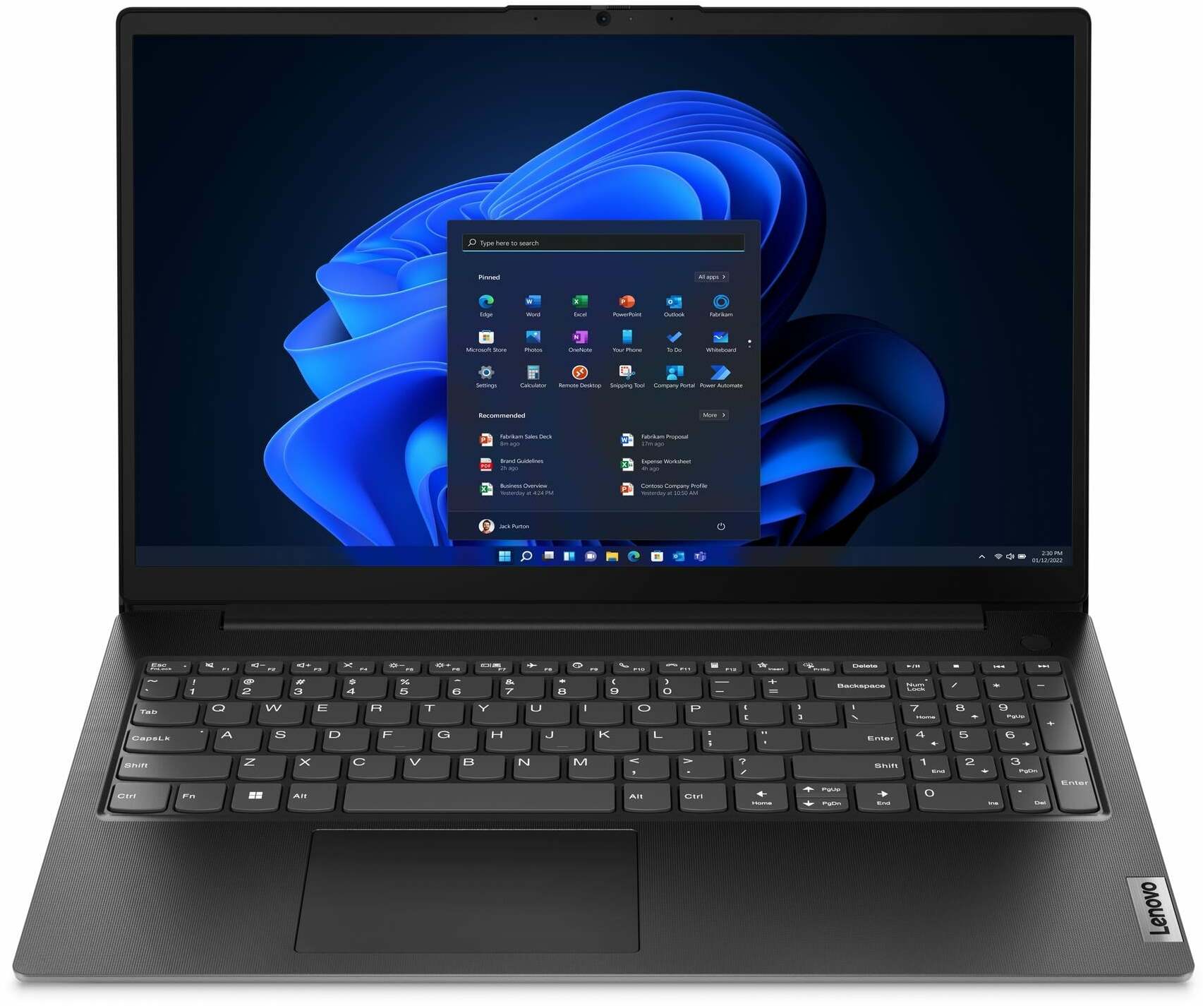 Nešiojamas kompiuteris Lenovo V15 G4 AMN 82YU016TPB, AMD Ryzen 5 - 7520U, 16 GB, 512 GB, 15.6 ", AMD Radeon 610M, juoda sp., EN