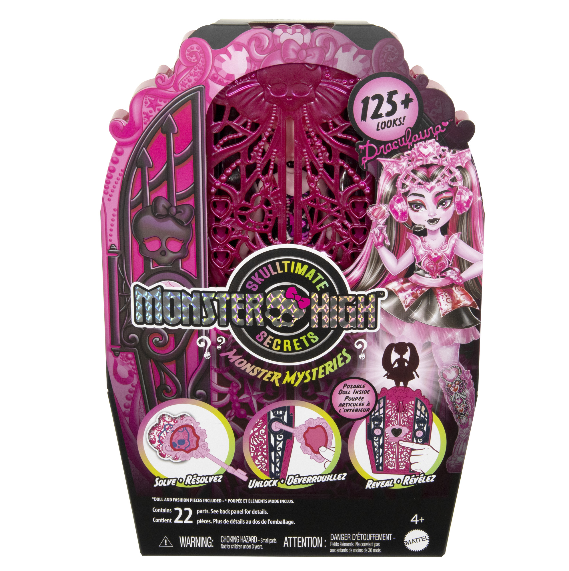 Lėlė su priedais Mattel Monster High Skulltimates Secrets Mystery